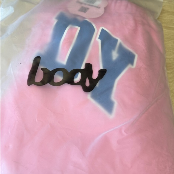 BODY BY RAVEN TRACY BACKSHOT 2.0 SWEATPANTS BUBBLEGUM PINK - XS - Picture 7 of 8